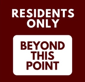 residents only