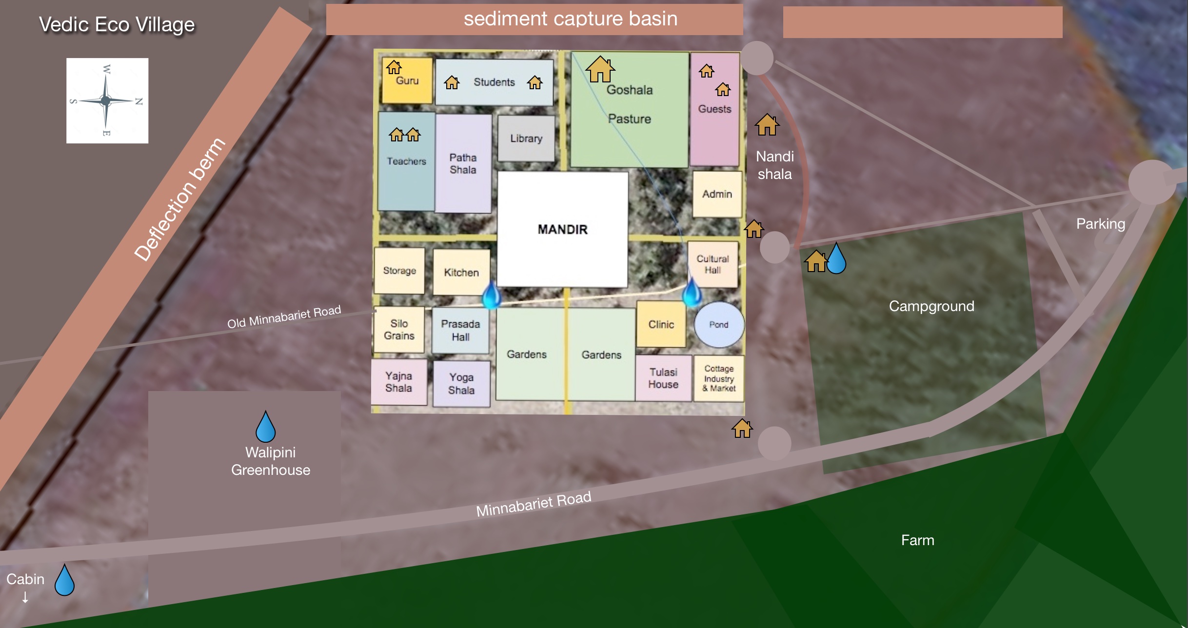 village center map