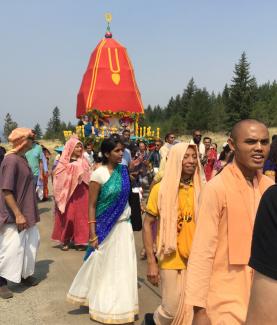 Saranagati Rathayatra parade