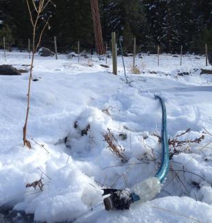 Draining water from our pipeline